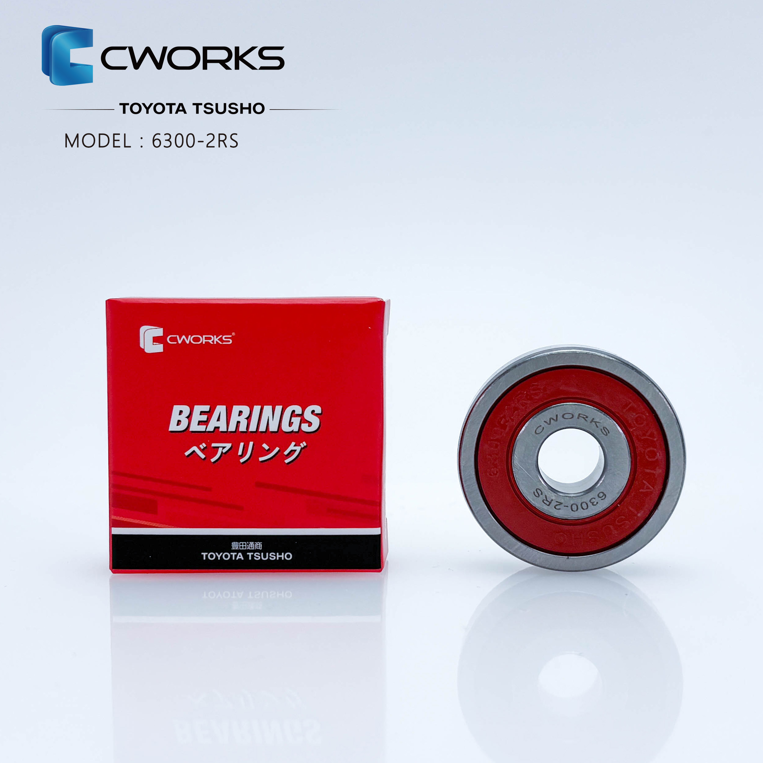 Vòng bi 6300-2RS CWORKS
